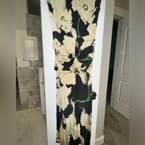 JOHANNA ORTIZ Act Of Passion Silk Midi-Dress Sz: 6 - Picture 12 of 15